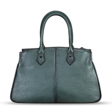 Load image into Gallery viewer, Genuine Leather Satchel for Women Hand Painted Leather Handbag Top Handle Bags Handmade Crossbody Purse Work Tote