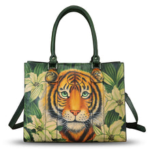 Load image into Gallery viewer, Genuine Leather Purses and Handbags for Women Hand painted Shoulder Bag Tote Bag