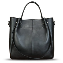 Load image into Gallery viewer, Genuine Leather Handbag Satchel for Women Hand Painted Shoulder Bag Handmade Work Tote Casual Crossbody Purse