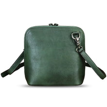 Load image into Gallery viewer, Genuine Leather Crossbody Bag for Women Hand Painted Leather Handmade Crossbody Satchel Purse Pouch
