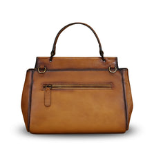 Load image into Gallery viewer, Genuine Leather Satchel for Women Crossbody Bags Handmade Vintage Top Handle Handbags Purse