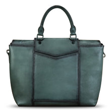 Load image into Gallery viewer, Genuine Leather Satchel for Women Hand Painted Handbag Top Handle Bags Handmade Purse Crossbody Tote Bag Purse