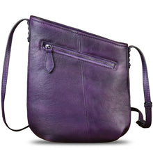 Load image into Gallery viewer, Genuine Leather Crossbody Bag for Women Hand Painted Leather Handmade Crossbody Satchel Purse Handbag