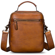Load image into Gallery viewer, IVTG Genuine Leather Messenger Bag for Men Sling Purse Crossbody Shoulder Bags Satchel for Work Business Handbags