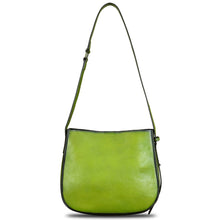 Load image into Gallery viewer, Genuine Leather Shoulder Bag for Women Hand Painted Handbag Handmade Purse Crossbody Sling Purse Casual Daypack