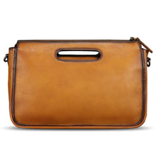 Load image into Gallery viewer, Genuine Leather Purses and Messenger Bag for Men Vintage Leather Briefcase Handbags Satchel Bags Shoulder Bag with Strap