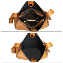 Load image into Gallery viewer, Genuine Leather Shoulder Bag for Women Hand Painted Handbag Handmade Purse Crossbody Sling Purse Casual Daypack