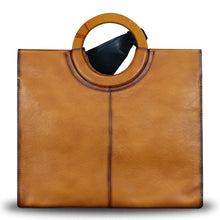 Load image into Gallery viewer, Genuine Leather Handbag Purse for Women Hand Painted Pattern Handbag Handmade Crossbody Work Tote Shoulder Bag