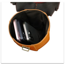 Load image into Gallery viewer, Genuine Leather Small Bag for Women Vintage Handmade Design Cute Cell Phone Purse Satchel Handbag Unique Fashion Shoulder Crossbody Bag