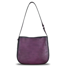 Load image into Gallery viewer, Genuine Leather Shoulder Bag for Women Hand Painted Handbag Handmade Purse Crossbody Sling Purse Casual Daypack