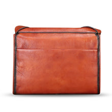 Load image into Gallery viewer, Genuine Leather Crossbody Bag for Women Hand Painted Leather Handmade Crossbody Satchel Handbag Hand Drawn Purse