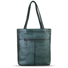 Load image into Gallery viewer, Genuine Leather Shoulder Bag for Women Hand Painted Leather Handbag Handmade Work Tote Bag Casual Shoulder Purse
