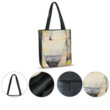 Load image into Gallery viewer, Genuine Leather Shoulder Bag for Women Hand Painted Leather Handbag Handmade Work Tote Bag Casual Shoulder Purse