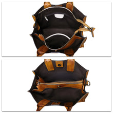 Load image into Gallery viewer, Genuine Leather Purses and Handbags for Women Tote Bag Vintage Crossbody Shoulder Bag Top Handle Bag Satchel