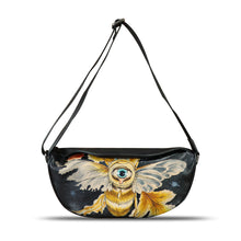 Load image into Gallery viewer, Genuine Leather Crossbody Bag Hand Painted Sling Backpack Retro Handmade Shoulder Daypack Purse Satchel