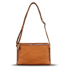 Load image into Gallery viewer, Genuine Leather Messenger Bag for Men Vintage Real Soft Leather Shoulder Bag Crossbody Bag Satchael Purse