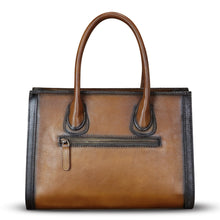 Load image into Gallery viewer, Genuine Leather Purses and Handbags for Women Vintage Real Leather Tote Bag Shoulder Bag Top Handle Satchel Purse