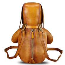 Load image into Gallery viewer, Genuine Leather Purse and Backpack Women Dog Shape Shoulder Bag Crossbody Bag