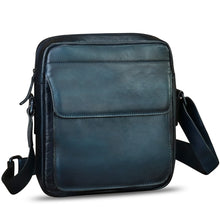 Load image into Gallery viewer, IVTG Genuine Leather Messenger Bag for Men Crossbody Shoulder Bag Satchel Casual Sling Daypack Work Business Daily Purses