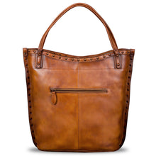 Load image into Gallery viewer, Genuine Leather Large Shoulder Bag Tote Bag for Women Vintage Real Leather Purses and Handbags Satchel Crossbody Bag