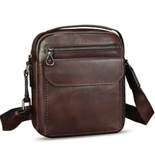 Load image into Gallery viewer, IVTG Genuine Leather Purse and Shoulder Bag for Men Fashion Leather Messenger Bag Handbag Crossbody Satchel Purses Strap