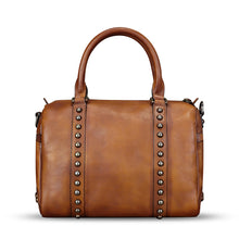 Load image into Gallery viewer, Genuine Leather Handbags for Women Purse Satchel Vintage Handmade Handbag Crossbody Shoulder Bags
