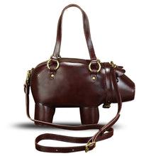 Load image into Gallery viewer, Genuine Leather Purse and Handbag for Women Pig Shape Crossbody Shoulder Bag