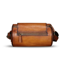 Load image into Gallery viewer, Genuine Leather Crossbody Bag Vintage Handmade Shoulder Purse Retro Satchel Travel Daypack Sling Bag