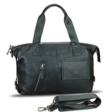 Load image into Gallery viewer, Genuine Leather Messenger Bag and Briefcase Purse for Men Leather Top Handle Handbags Satchel Shoulder Bag for Laptop Strap