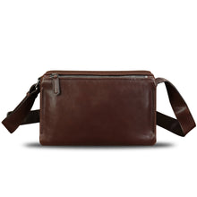 Load image into Gallery viewer, Genuine Leather Messenger Bag for Men Vintage Real Soft Leather Shoulder Bag Crossbody Bag Satchael Purse