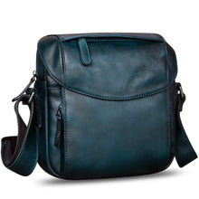 Load image into Gallery viewer, IVTG Genuine Leather Messenger Bag for Men Crossbody Shoulder Bag Satchel Casual Sling Daypack Work Business Daily Purse