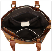 Load image into Gallery viewer, Genuine Leather Handbags for Women Satchel Top Handle Bags Handmade Vintage Crossbody Handbags Retro Tote Purse