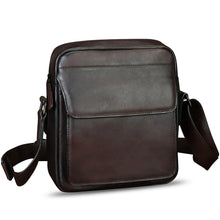 Load image into Gallery viewer, IVTG Genuine Leather Messenger Bag for Men Crossbody Shoulder Bag Satchel Casual Sling Daypack Work Business Daily Purses