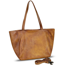 Load image into Gallery viewer, Genuine Leather Handbag Bag for Women Vintage Leather Shoulder Bag Purse Handmade Tote Bags Crossbody Pouch