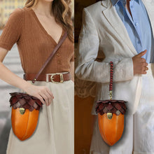 Load image into Gallery viewer, Genuine Leather Small Bag for Women Vintage Handmade Design Cute Cell Phone Purse Satchel Handbag Unique Fashion Shoulder Crossbody Bag