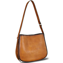 Load image into Gallery viewer, Genuine Leather Satchel Shoulder Bag for Women Vintage Handmade Handbag Retro Designer Hobo Bag Crossbody Pursee