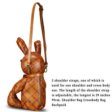 Load image into Gallery viewer, Genuine Leather Purse and Backpack Women Rabbit Shape Shoulder Bag Crossbody Bag