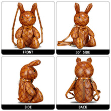 Load image into Gallery viewer, Genuine Leather Purse and Backpack Women Rabbit Shape Shoulder Bag Crossbody Bag