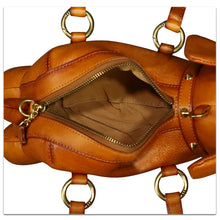 Load image into Gallery viewer, Genuine Leather Purses and Handbags for Women Unique Handmade French Bulldog Shape Crossbody Shoulder Bag Vintage Satchel