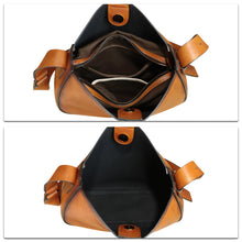 Load image into Gallery viewer, Genuine Leather Satchel Shoulder Bag for Women Vintage Handmade Handbag Retro Designer Hobo Bag Crossbody Pursee