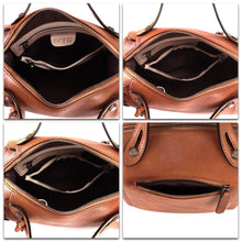 Load image into Gallery viewer, Genuine Leather Satchel for Women Handmade Vintage Crossbody Bag Shoulder Purses for Ladies