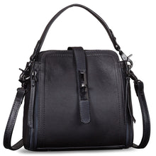 Load image into Gallery viewer, Genuine Leather Handbag for Women Vintage Handmade Satchel Crossbody Purse with Removable Top-Handle Strap