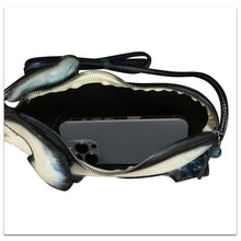 Load image into Gallery viewer, Genuine Leather Small Bag for Women Cell Phone Bag Pouch Handmade Cute Elephant Shape Fashion Shoulder Crossbody Bag