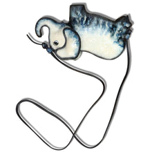 Load image into Gallery viewer, Genuine Leather Small Bag for Women Cell Phone Bag Pouch Handmade Cute Elephant Shape Fashion Shoulder Crossbody Bag