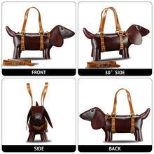 Load image into Gallery viewer, Genuine Leather Purses and Handbags Women Dog Shape Cute Shoulder Bag Crossbody