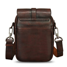 Load image into Gallery viewer, Genuine Leather Phone Purse for Women Vintage Leather Cell Phone Pouch Mini Small Shoulder Bag Crossbody Bag with Strap