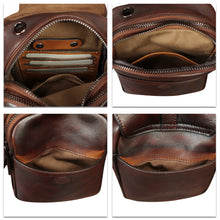 Load image into Gallery viewer, Genuine Leather Phone Purse for Women Vintage Leather Cell Phone Pouch Mini Small Shoulder Bag Crossbody Bag with Strap