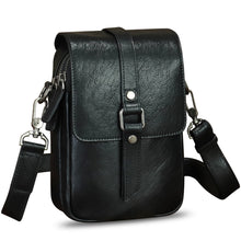 Load image into Gallery viewer, Genuine Leather Phone Purse for Women Vintage Leather Cell Phone Pouch Mini Small Shoulder Bag Crossbody Bag with Strap