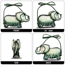 Load image into Gallery viewer, Genuine Leather Small Bag for Women Cell Phone Bag Pouch Handmade Cute Elephant Shape Fashion Shoulder Crossbody Bag