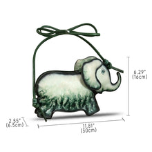 Load image into Gallery viewer, Genuine Leather Small Bag for Women Cell Phone Bag Pouch Handmade Cute Elephant Shape Fashion Shoulder Crossbody Bag